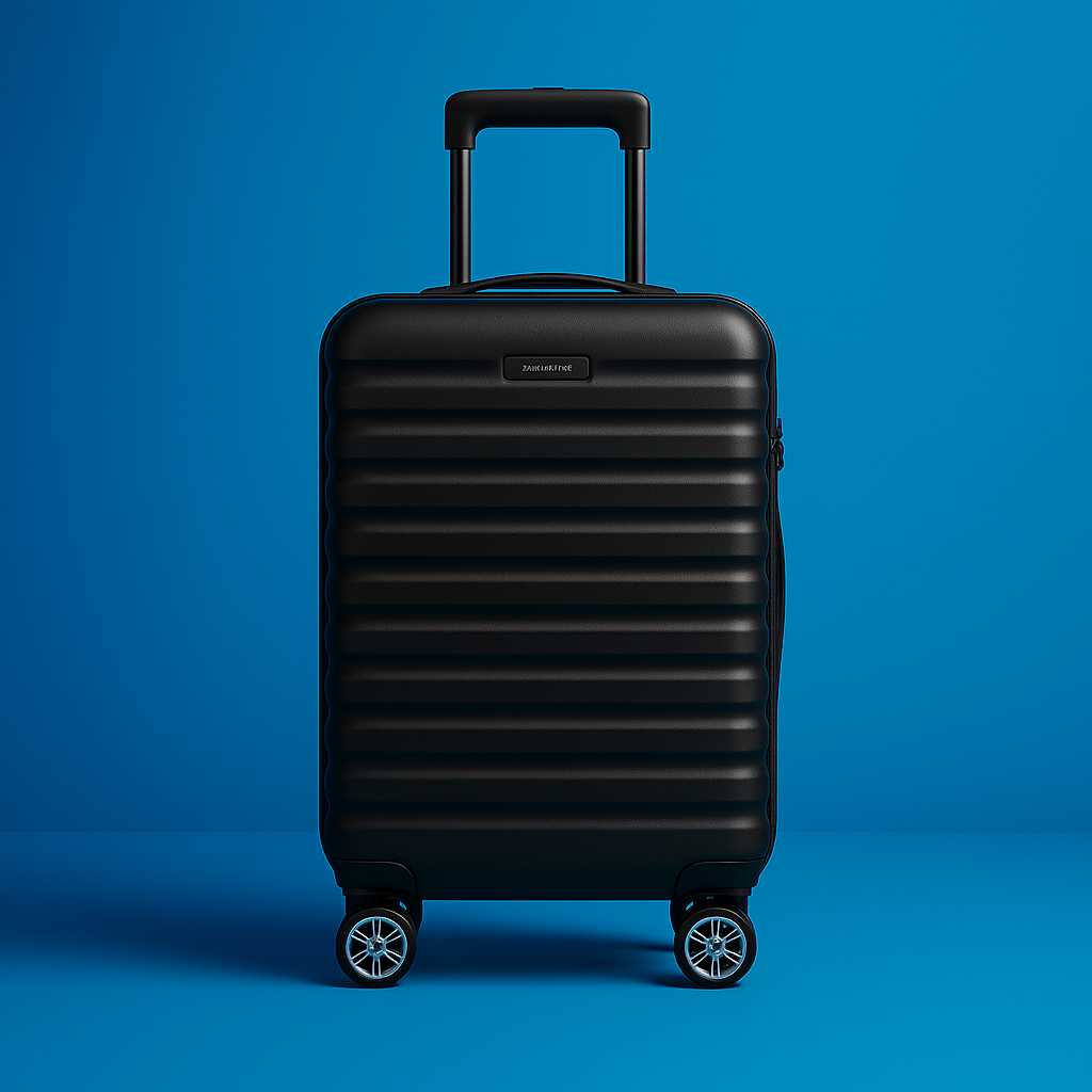 Koffer für die Kabine Numada Schwarz 30 L 55 x 36 x 19 cm