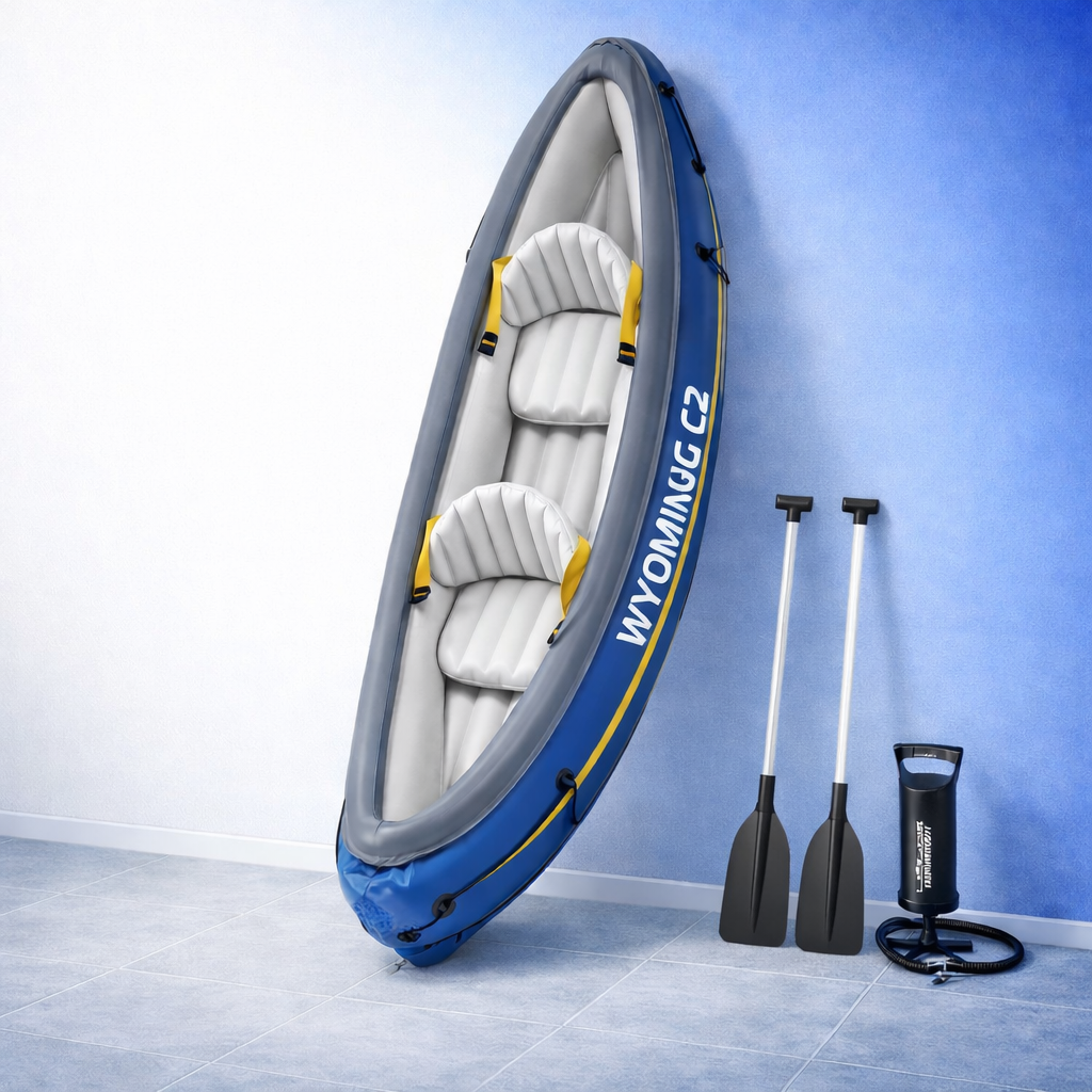 Aufblasbares Kanu Intex 2x Paddel & 1x Pumpe