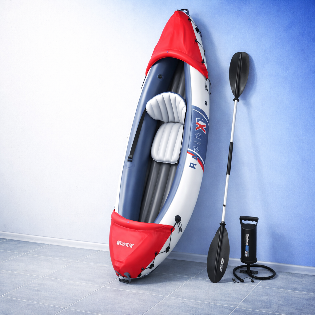 Aufblasbares Kajak Intex 1x Paddel & 1x Pumpe