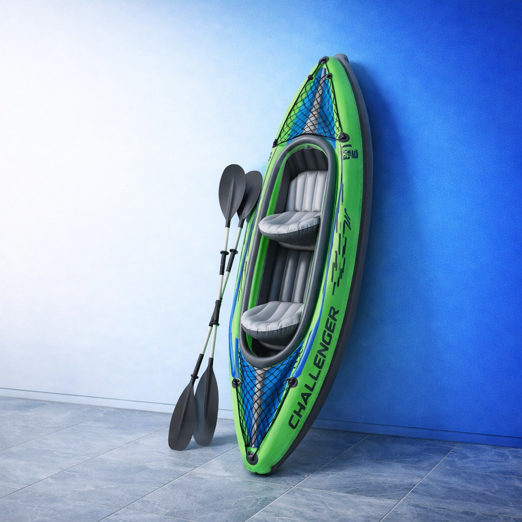 Aufblasbares Kanu Intex 2x Paddel & 1x Pumpe